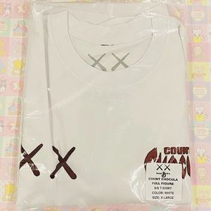 New✨General Mills Monsters Count Chocula x KAWS Collaboration T-Shirt!